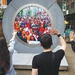 뉴욕-더블린 실시간 소통 맨하탄에 최첨단 조각작품