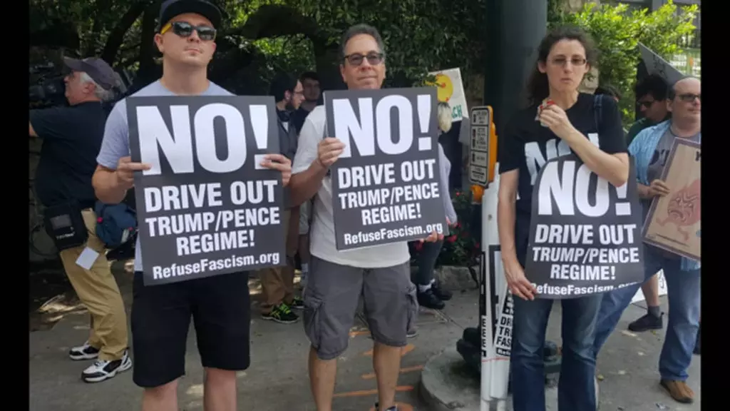 애틀랜타서도 '트럼프 탄핵 시위' 열려