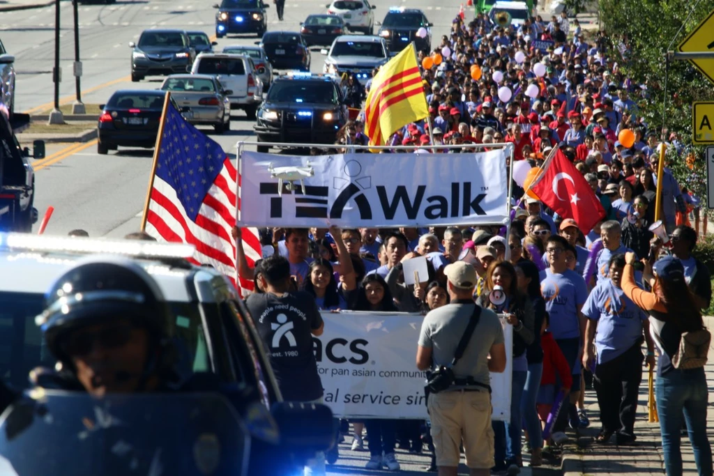 이민자 거리서 '하나'를 위한 대행진