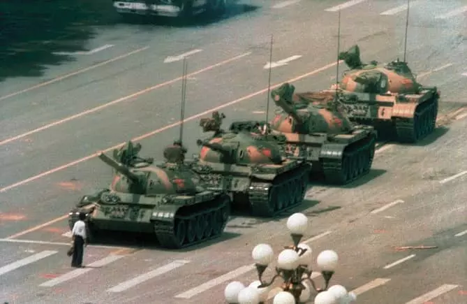 텐안먼 시위 아이콘‘탱크 맨’은 어디에?