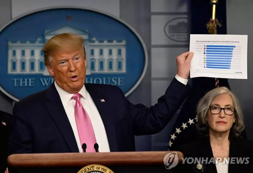 트럼프, 한국 등 입국제한 "적절한때 할수 있지만 지금은 아냐"