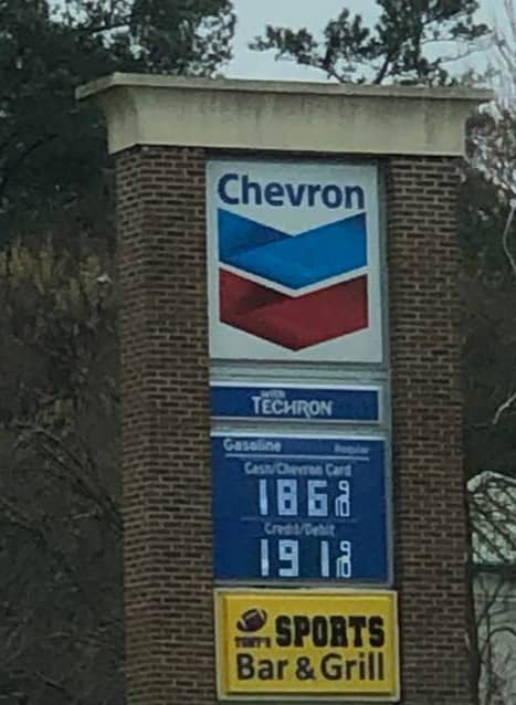 개스값 하락은 어디까지