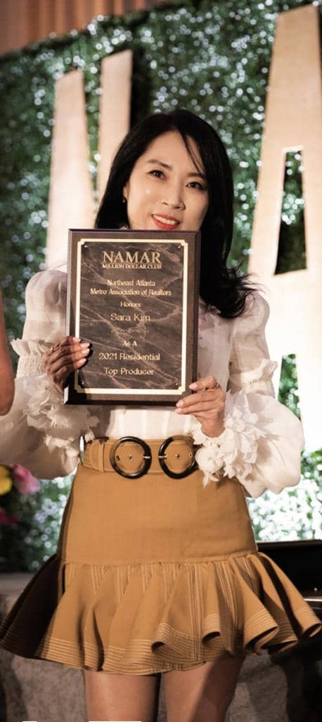 개인 부분 NAMAR 탑 프로듀서상을 수상한 김효지 부동산 전문인
