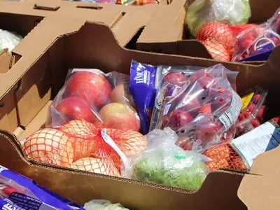 프라미스교회에서 30일 식료품 배급 행사