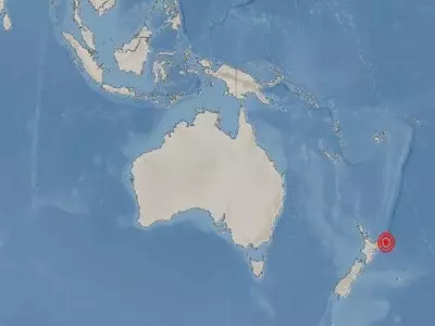 뉴질랜드 동쪽 해역서 규모 7.3 지진…쓰나미 경보 발령후 해제