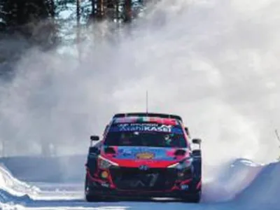 현대차 월드랠리팀, WRC 핀란드 북극 랠리서 1·3위