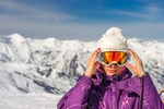 스키·썰매 탈 때‘각막 화상’위험… 고글·선글라스 착용해야