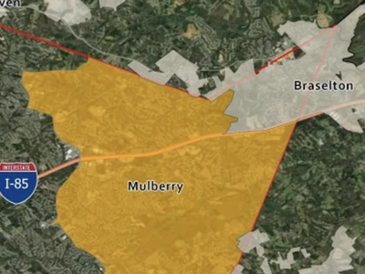 귀넷 멀베리 신도시, 주민투표 확정