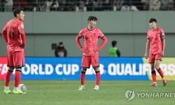 한국 축구, 손흥민 선제골에도 태국과 월드컵 예선 1-1 무승부