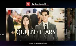 김지원·김수현 주연 '눈물의 여왕', 넷플릭스 비영어권 1위