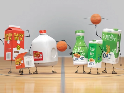 동물성 우유 vs. 식물성 우유… 어느 게 더 나을까