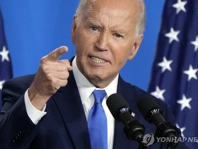 바이든 "트럼프 안전에 감사…하나로 단결해 폭력 규탄해야"