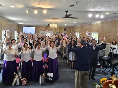 나눔장로, 광복절 기념 감사예배 거행