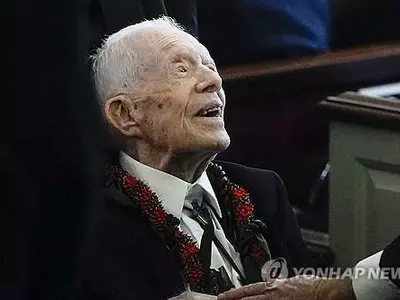 역대 최장수 대통령 지미 카터,10월 1일 '100세 생일상'