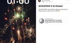 ‘컴백’ 세븐틴, DJ Khaled 손잡았다 “엄청나” 신곡 깜짝 스포