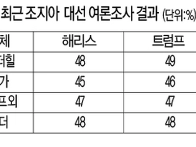 조지아 대선 승부 ‘동전 던지기’