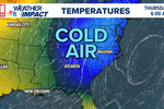 갑자기 기온 뚝!  애틀랜타 서리주의보