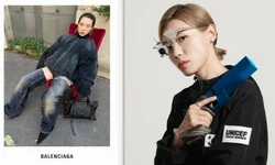 사격 스타 김예지, 발렌시아가 화보 모델 됐다