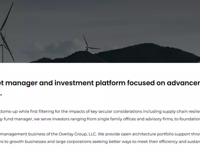 알파레타의 캐피털 회사, 클린 에너지 스타트업에 지원