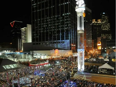 새해 전후 애틀랜타 도심 역대급 인파