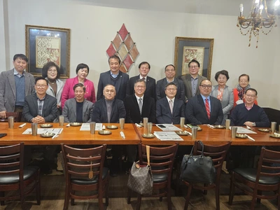 〈포토뉴스〉 한인교협 새해맞이 임원 상견례 개최