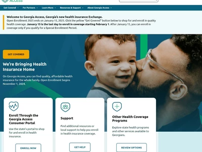 조지아 오바마케어 신규가입 20만명 넘어