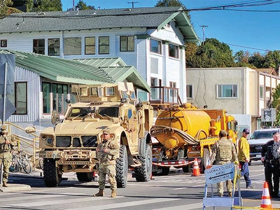 대형 산불사태 틈탄 약탈·사기 범죄 기승