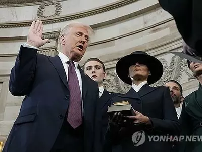 돌아온 트럼프, 47대 대통령 취임…"미국우선주의" 재선포