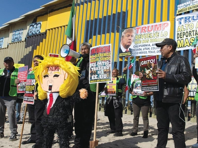 불법이민자 추방 본격화… 이민당국 멕시코로 인계