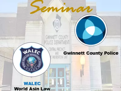 WALEC, 귀넷경찰과 교통사고 대처법 세미나