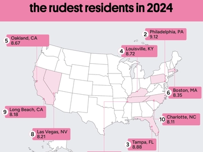 조지아와 미국에서 '가장 무례한 도시'는