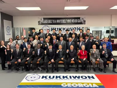 국기원, 조지아지부 출범...김용준 회장 임명