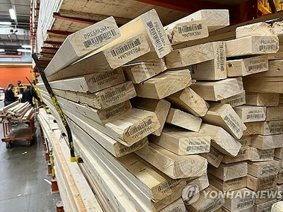 트럼프 "목재 수입 안보영향 조사하라"…한국산 싱크대도 관세 사정권