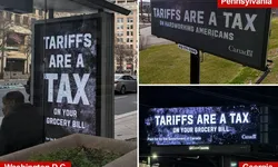 “관세는 세금” 애틀랜타 곳곳에 반관세 광고