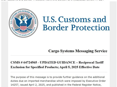 상호관세 부과 대상서 스마트폰·컴퓨터 등도 제외