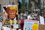 “트럼프는 집에 가라” 미 전역 700곳서 또 대규모 반대 시위