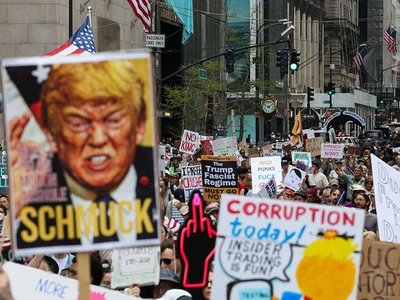 “트럼프는 집에 가라” 미 전역 700곳서 또 대규모 반대 시위