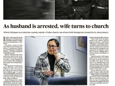 트럼프 취임 100일∙∙∙불안한 조지아 주민