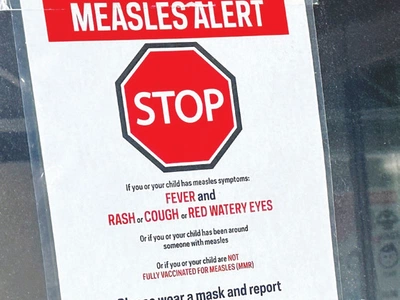 “백신 안 맞는다… 홍역 위험 수위”