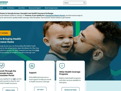 조지아 주민 수십만명 무보험 전락 우려