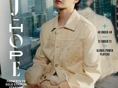 BTS 제이홉, 빌보드 매거진 표지…"빛과 용기 전하고파"
