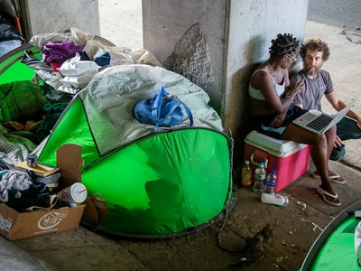 애틀랜타 노숙가정 크게 늘었다