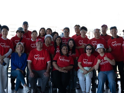 미션아가페, 귀넷 스트라이퍼스 AAPI 행사 참석