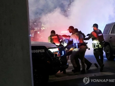 'LA시위' 5일째 소요 다소 누그러져…애틀랜타 등 곳곳 시위 확산