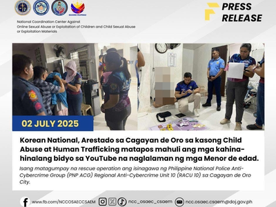 14세 소녀와 동거·출산…필리핀, 아동 성착취로 한국 유튜버 체포