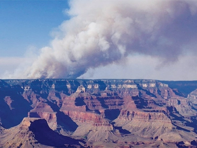그랜드 캐년 대형 산불… ‘노스 림’ 지역 일대 폐쇄