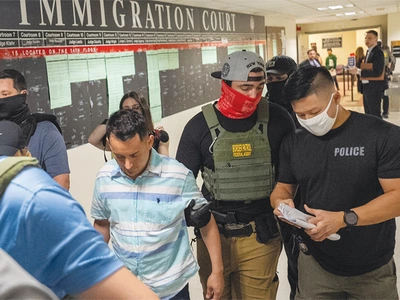 불체자 마구잡이 체포… 추방은 절반