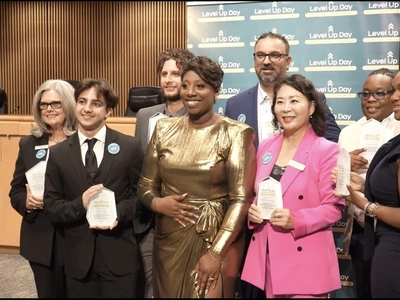 미셸 강 후보 흑인 단체 '커뮤니티 챔피언상' 수상