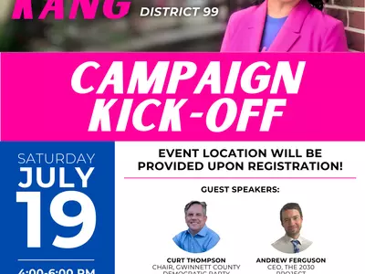 미셸 강 후보, 주하원 99선거구 재도전 출정식