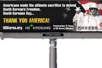 한미우호협회, 5개 도시에 '땡큐 아메리카' 광고